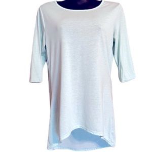 TUNIC 3/4 sleeve, mint green